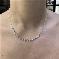 Collana Crivelli Donna in Oro bianco Diamante 0.51 Ct 370-NX6729 - 370-NX6729
